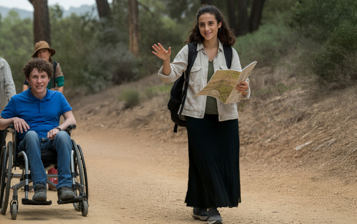 מדריכ/ת שטח וידיעת הארץ - אנשים עם מוגבלויות